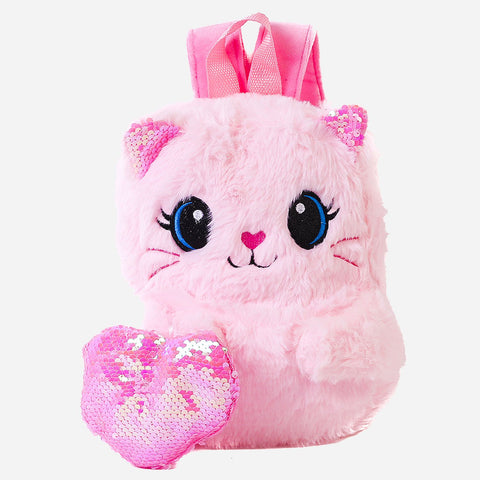 Cat Plush Bag For Kids