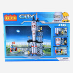 Cogo City Rocket 309 Pieces Building Blocks Set For Kids