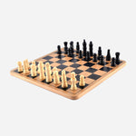 Pip Games Solid Wood Chess Board Game For Kids