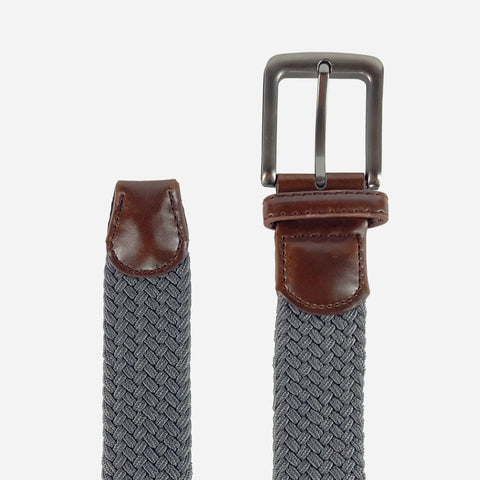 SM Accessories Men's Braided Belt