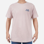 Men's Club Be Nice To People Light PInk Tee