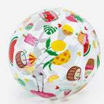 Lively Print Ball Fruits