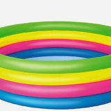 Bestway Rainbow Pool 4 Ring Inflatable 62 X 18 Inch