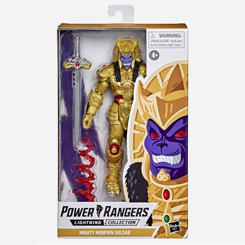 Power Rangers Lightning Collection Mighty Morphin Goldar Action Figure For Boys