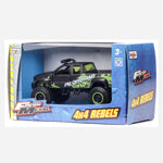 Maisto Fresh Metal 4X4 Rebels Black Off Road Vehicle Toy For Boys