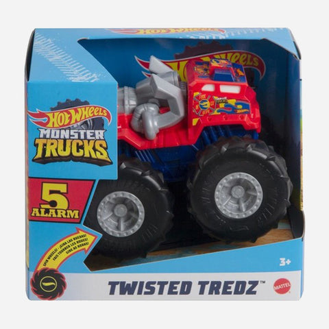 Hot Wheels Monster Trucks 1:43 Alarm Rev Tredz Toy For Boys