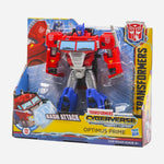 Transformers Cyberverse Bash Attack Optimus Prime 7.5 Inch Action Figure Toys For Kids