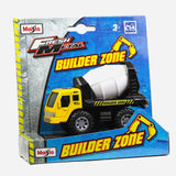 Maisto Fresh Metal Builder Zone 84 Bz (Yellow And White) Construction Vehicle For Kids