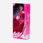 Anlily Star Banquet Doll In Fuchsia Dress Toy For Kids