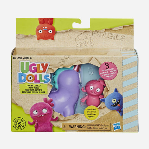 Uglydolls Moxy And Squish & Go Peggy Mobile Toy For Girls