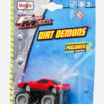 Maisto Fresh Metal Dirt Demons Red Vehicle Toy For Boys