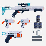 Zuru X Shot Hawk Eye 2X Micro And Fury 4 Blaster Toy For Boys