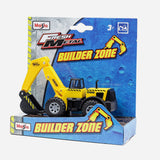 Maisto Fresh Metal Builder Zone Digger Mcg 650 Yellow Construction Vehicle For Kids