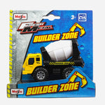 Maisto Fresh Metal Builder Zone 84 Bz (Yellow And White) Construction Vehicle For Kids