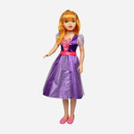 Angelic Princess 35 Inch Doll In Purple Gown