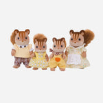 Sylvanian Families Walnut Squirrel Family Dolls For Kids