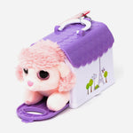 Zoopy Club Igloo Little Puppy Plush Lavander For Kids