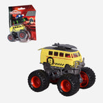 Majorette Monster Rockerz 1:64 Vw Bus Yellow Toy For Boys