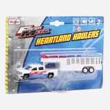 Maisto Fresh Metal Heartland Haulers Horse Ranch White Die Cast Vehicles Toys For Boys