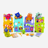 Hasbro Uglydolls Uglyville Unfolded Main Street Playset And Portable Tote With 3 Figures And Accessories