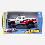 Maisto Fresh Metal 4X4 Rebels White Grabtech Vehicle Toy For Boys