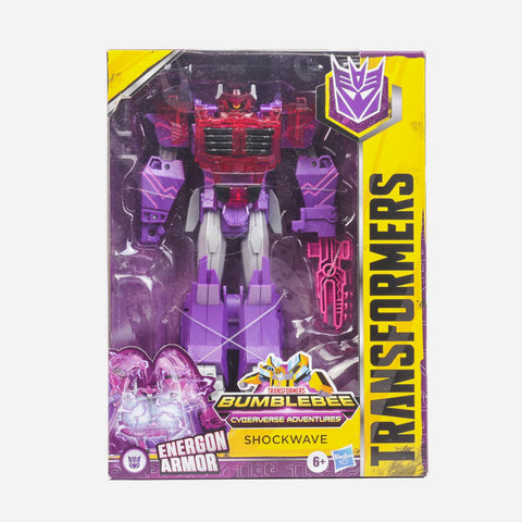 Transformers Cyberverse Adventures Shockwave Action Figure Toy For Boys