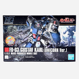 Gundam Fd 03 Gustav Karl Unicorn Ver E F S F Mass Produced Mobile Suit Model Kit For Kids And Teens