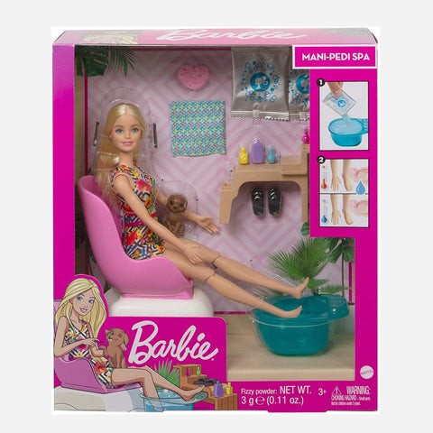 Barbie Brb Fab Welness Manipedi Spa