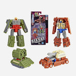 Takara Tomy Transformers Siege War For Cybertron Trilogy Topshot & Flak Figures