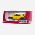 Kinsmart Toyota Fj Cruiser Yellow Die Cast Vehicle For Boys