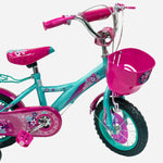 Deck Genesis 12 Inch Bike With Training Wheels (Teal Green) For Girls