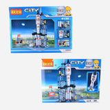 Cogo City Rocket 309 Pieces Building Blocks Set For Kids