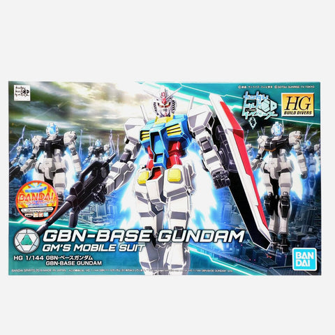 Bandai Gundam Hg 1 144 Gbn Base Gundam Gms Mobile Suit Model Kit Collectible Figure