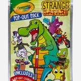 Crayola Pop Out Pack With Crayons- Strange Safari For Kids