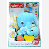 Winfun Little Pals Mommy And Baby Elephant For Babies