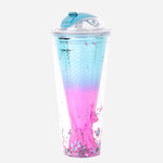 2-Tone Mermaid Tail Tumbler 75Ml Blue W Db