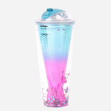 2-Tone Mermaid Tail Tumbler 75Ml Blue W Db