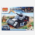 Cogo 3020 1 Military Battle Tank 96Pcs Building Blocks Toy For Kids