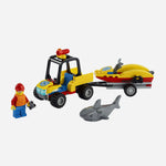 Lego R City 60286 Beach Rescue Atv Age 5 Building Blocks 2021 79Pcs