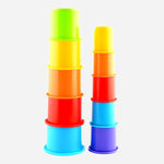 Playgo Rainbow Stackin' Cups