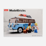 Sluban 227 Pcs. Classic Hippy Bus Modelbricks Toy For Kids