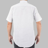 Mainstreet Dress Shirt Microprint White