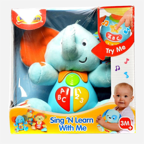 Winfun Sing 'N Learn With Me Electronic Learning Toy For Babies