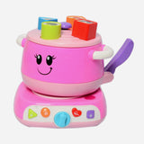 Winfun 3 In 1 Magic Pot Learning Toy(Pink) For Toddlers