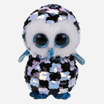 Ty Topper Owl Sequins Blue Blk Reg