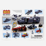 Cogo 3036 8 Police 118Pcs Building Blocks Toy For Kids