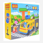 Cogo 30 Pc School Blocks Toy For Kids