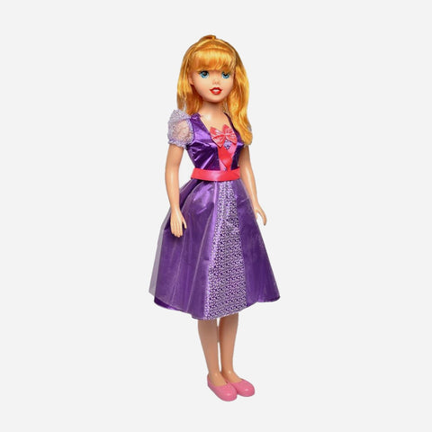 Angelic Princess 35 Inch Doll In Purple Gown