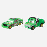 Disney Pixar Cars Die Cast 2 Pack Chick Hicks And Crew Chief Chick Toy For Boys