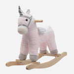 Rocking Horse Unicorn Pink Toy For Kids